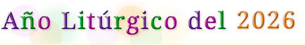 Año Litúrgico del 2026